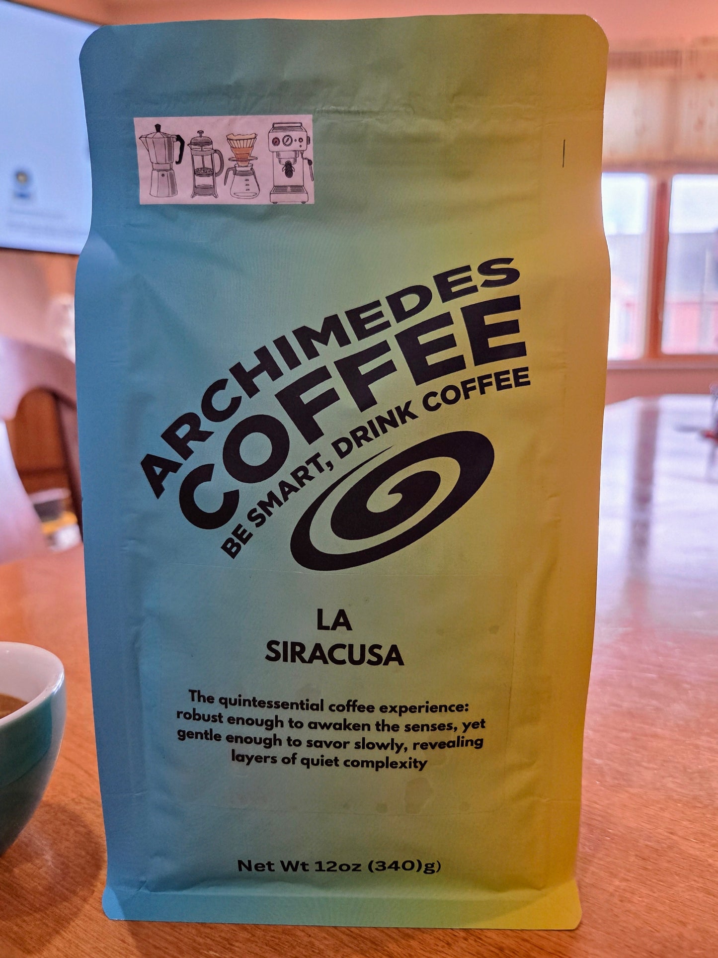 La Siracusa 12oz whole bean coffee