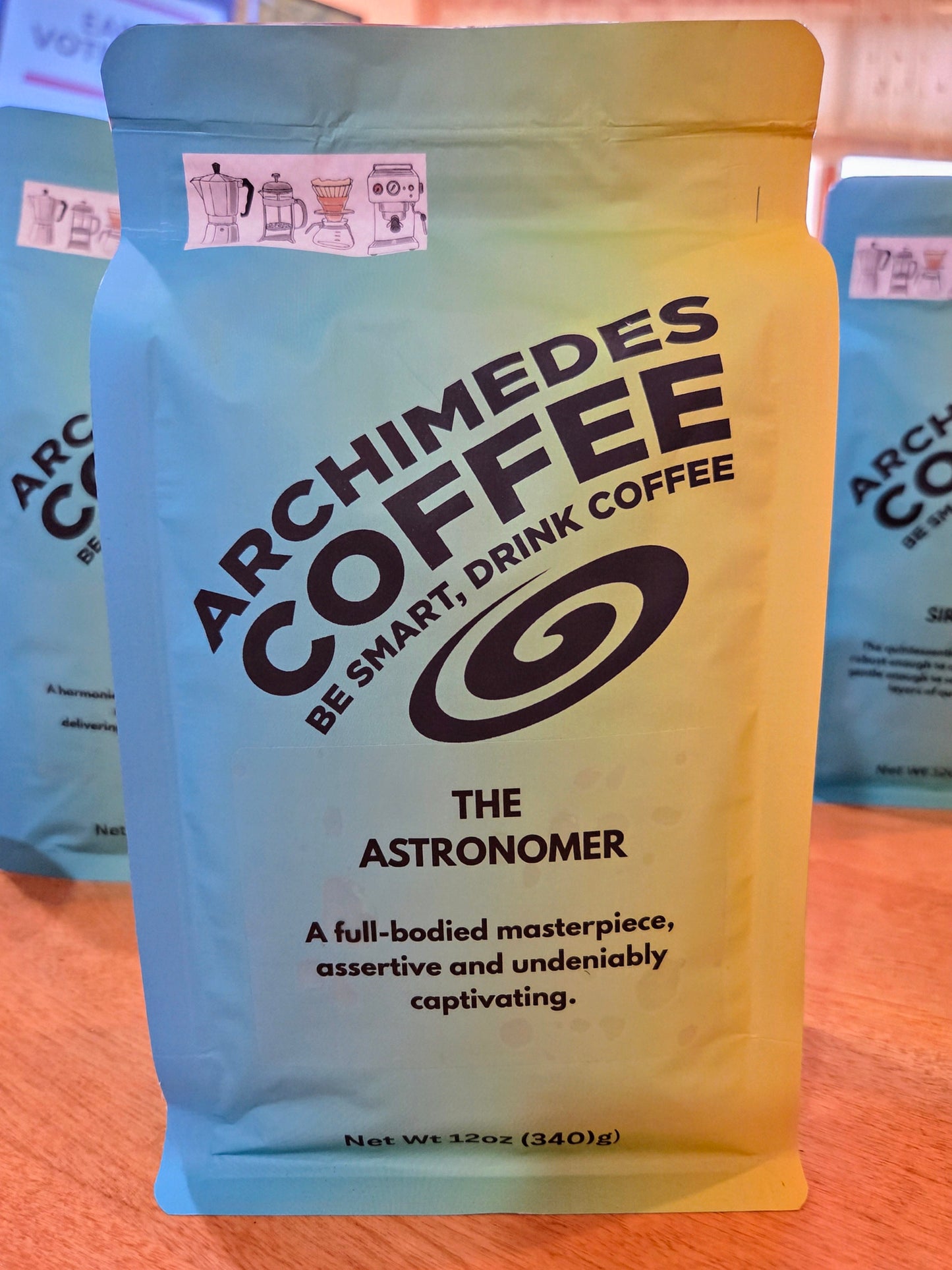 The Astronomer 12oz whole bean coffee
